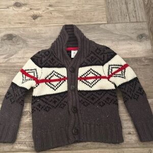 Carters 2T Cowl Neck Button Down Sweater